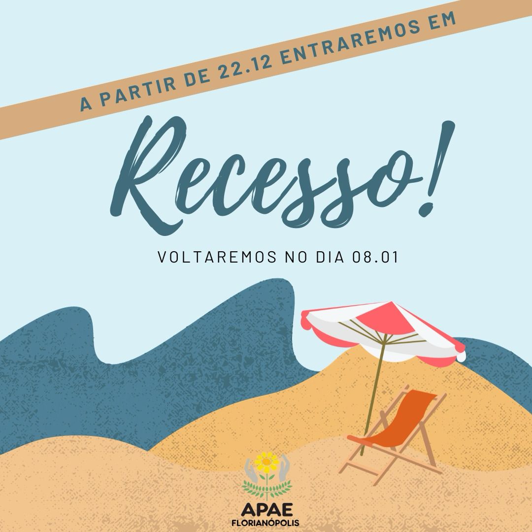 Recesso de fim de ano APAE