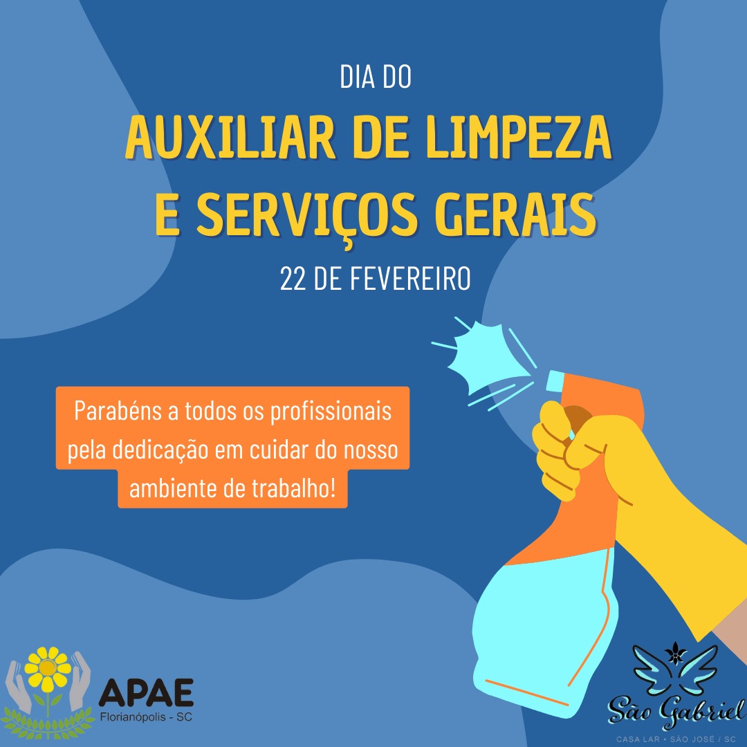 Dia do Auxiliar de Limpeza