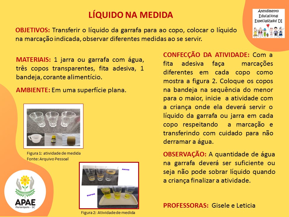 Estimulação Precoce 2 - Líquido na Medida